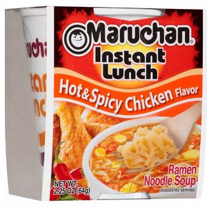Maruchan Instant Lunch Hot & Spicy Chicken 64G