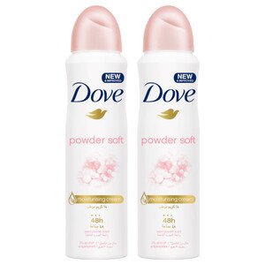 Dove Deodorant Spray Powder Soft 150Ml X2