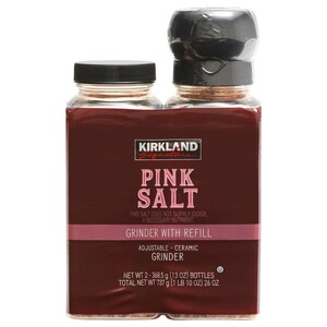 Kirkland Pink Salt Grinder With Refill 737G