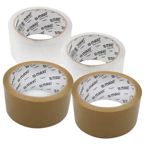 Maxi Packing Tapes 4 Pieces Assorted