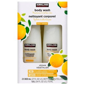 Kirkland Body Wash Moisturizes & Softens Skin Citrus/Agrumes 1.6L