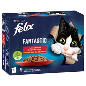 Felix Fantastic Feast Beef 85G X12