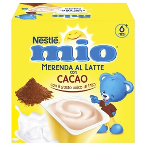 Nestle Mio Merenda Chocolate 4 Pieces 100G