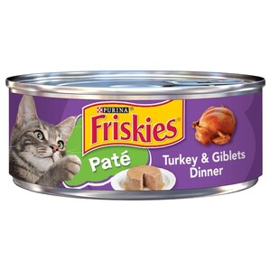 Friskies Pate Turkey & Giblets Dinner 156G