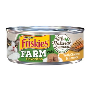 Friskies Farm Favorites Pate With Chicken & Carrots 156G