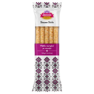 Jannis Sesame Sticks 125G