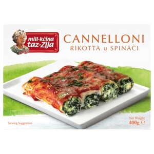 Mill-Kcina Taz-Zija Cannelloni Ricotta And Spinach 400G