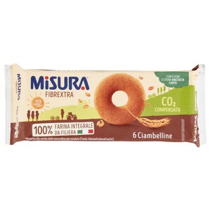 Misura Fibrextra Ciambelline Integrali Whole Grain Donuts 230G