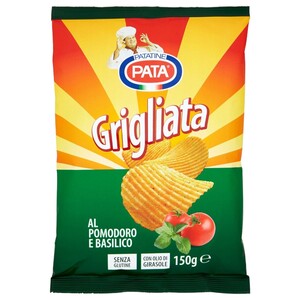 Snack Pata Grigliata Chips Tomato Basil 150G