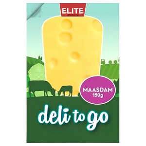 Elite Deli To Go Maasdam Slices 150G