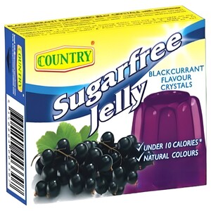 Country Products Jelly Crystal Blackbcurant 65G