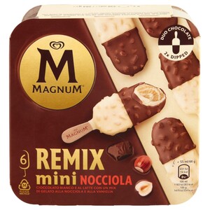 Magnum Mini Remix Hazelnut Ice Cream Multipack 44G X6