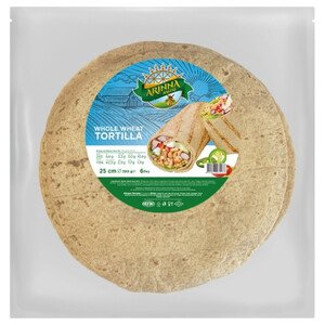 Arinna Whole Wheat Tortilla Wraps 25Cm 6 Pieces