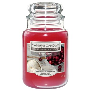 Yankee Home Inspiration Large Jar Cherry Vanilla 538G