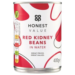 Co-Op Honest Value Red Kidney Beans 400G