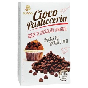 Icam Pastry Dark Chocolate Drops 250G