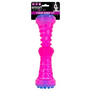 The Smart Choice Strong Rubber Toy Strong, Dental, Squeaks