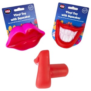 World Of Pet Vinyl Toy With Squeaker