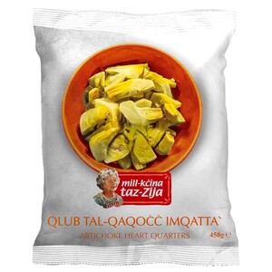 Mill-Kcina Taz-Zija Artichokes Heart Quarters 450G