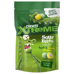 Chewits Xtreme Sour Bites Apple 115G
