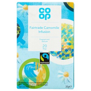 Co-Op Camomile Tea 20 Pieces 30G