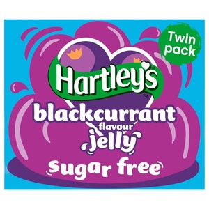 Hartley's Jelly Blackcurrent Sugar Free 23G
