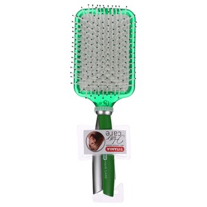 Titania Translucent Paddle Hair Brush
