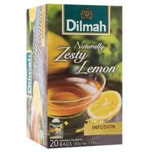 Dilmah Naturally Zesty Lemon Infusion 30G