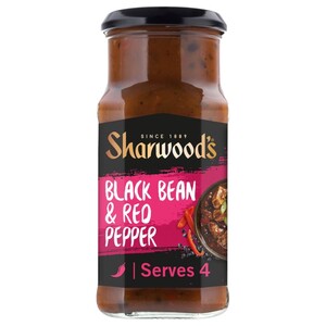 Sharwood's Black Bean & Red Pepper Sauce 425G
