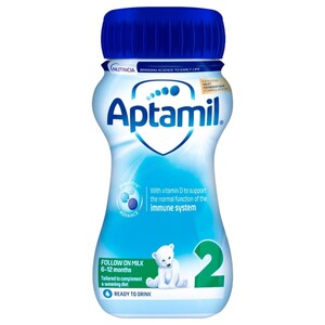 Aptamil 2 Liquid Baby Milk 200Ml