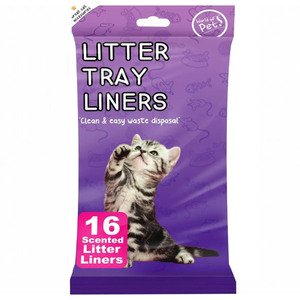 World Of Pet Litter Tray Liners 16 Scented Litter Liners