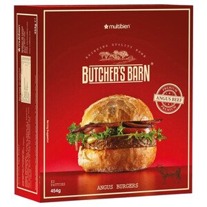 Multibien Butchers Barn Angus Burger 454G