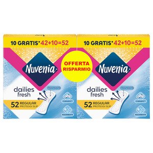 Nuvenia Duo Pantyliner Anatomico 104 Pads
