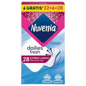 Nuvenia Pantyliner Extra Lungo 6 Pads