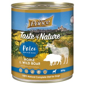 Prince Taste Of Nature Paleo Horse & Wild Boar 800G