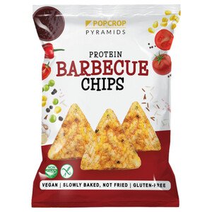 Popcrop Pyramids Protein Chips Barbeque 60G