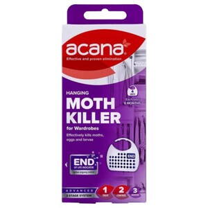 Acana Hanging Moth Killer & Freshneer 4 Pieces