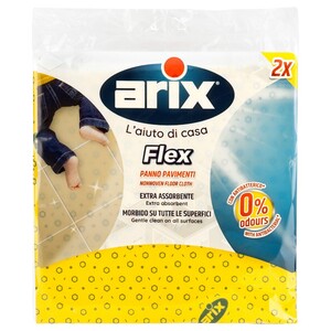 Arix Yellow Floor Cloth 2 Pieces