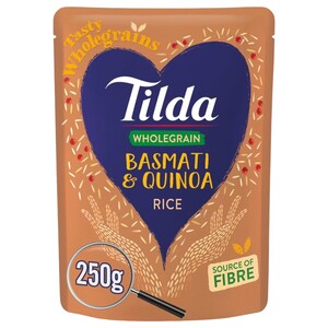Tilda Brown Basmati & Quinoa 250G
