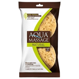 Aqua Massage Make Up Remover Sponge 2 Pieces