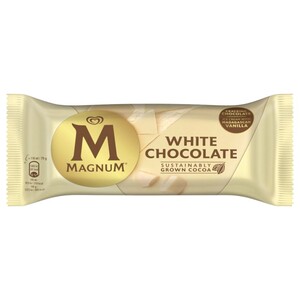 Magnum Ice Cream Stick White Chocolate 110Ml