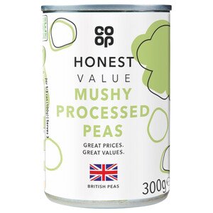 Co-Op Mushy Processed Peas 300G