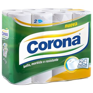 Corona Toilet Paper 24 Rolls