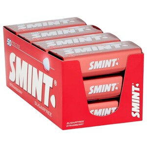 Smint Strawberry Xxl Sugar Free 35G X12