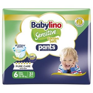 Babylino Pants Eco Unisex Size 6 13-18 Kg 31 Pieces