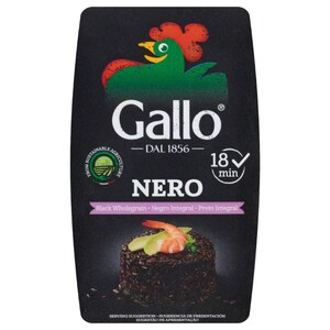 Gallo Nero Black Wholegrain Rice 500G