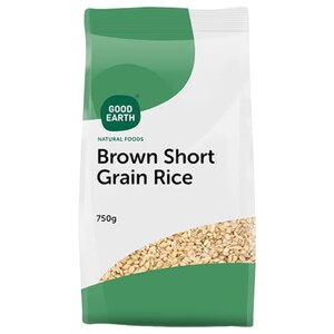 Good Earth Brown Short Grain Rice 750G