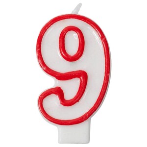 Carly's Party Candle No 9