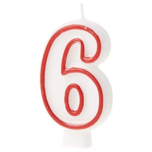 Carly's Party Candle No 6