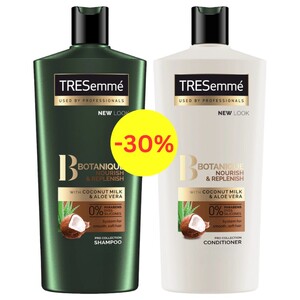 Tresemmé Botanique Nourishment Replenishment Shampoo 400Ml + Conditioner 400Ml -30%